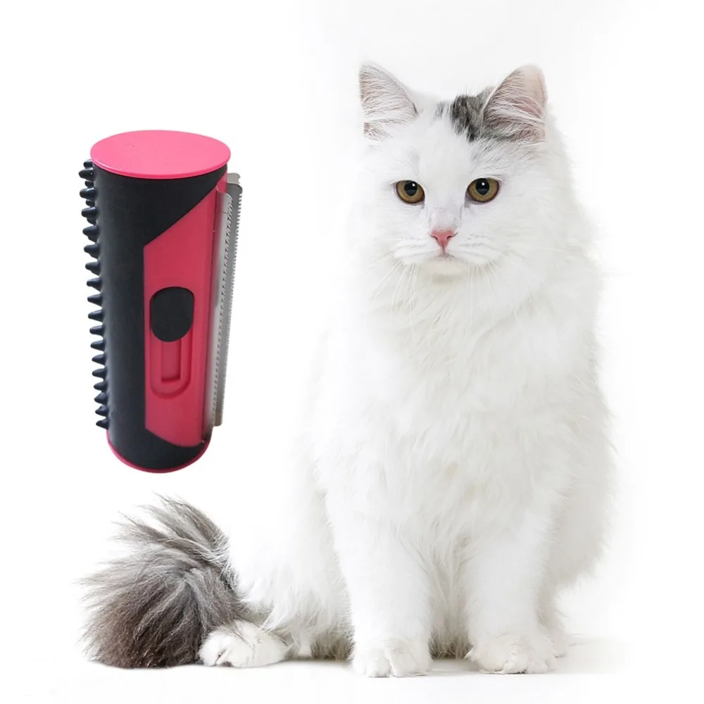 Pet собачья кошачья шерсть щетка для удаления гребень многофункциональный инструмент для ухода за животными триммер для Стрижки гребень для кошек собак Qgnv