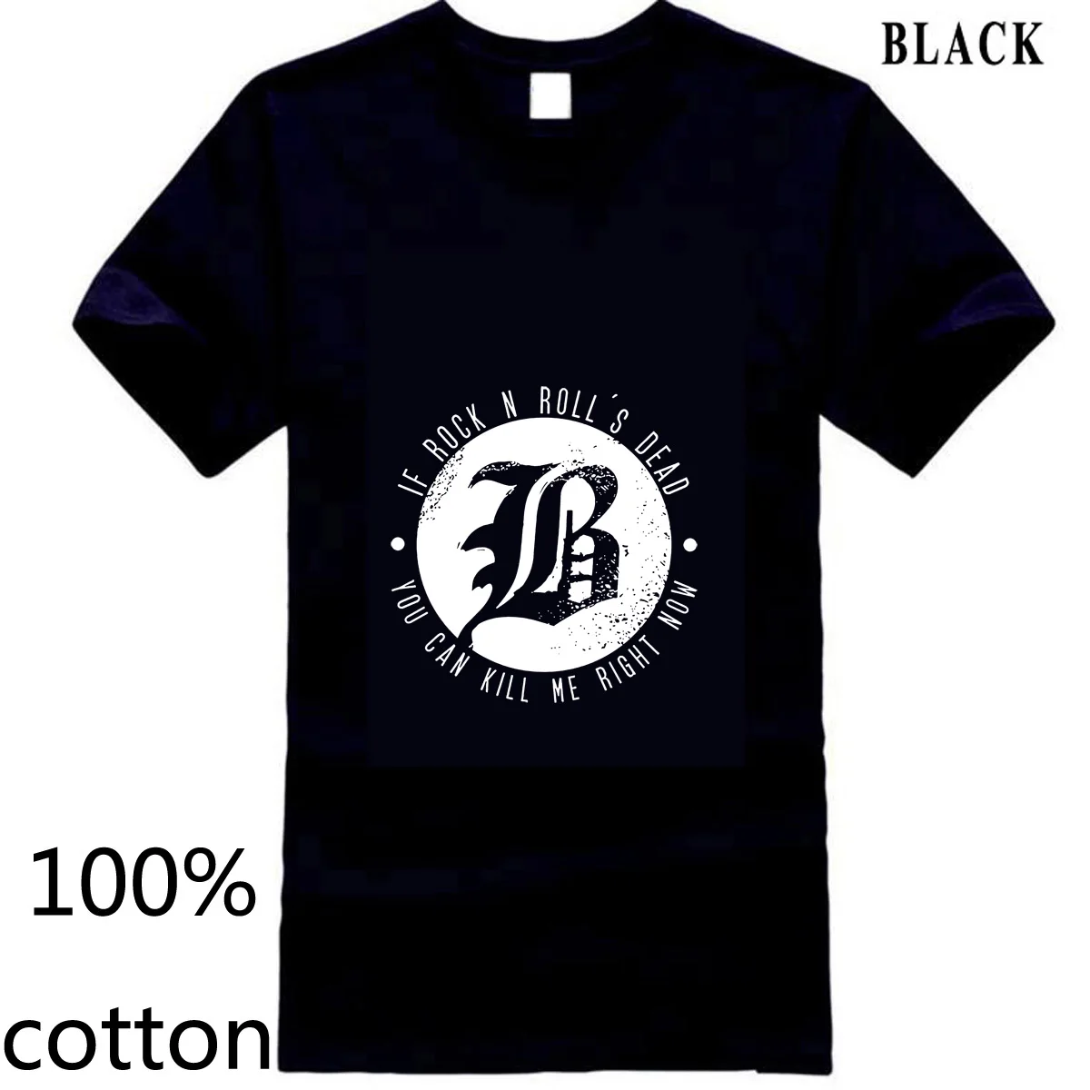 Beartooth Rock Is Dead Custom Men Black Simple -d Newest Men'S men's t shirt t-shirt tops tees 100% cotton o-neck 3XL 4XL | Мужская