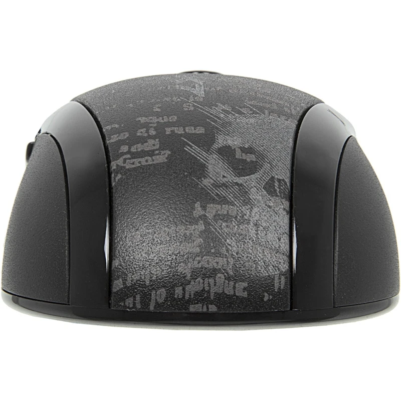 Мышь A4 V-Track F5 черный/рисунок лазерная(3000dpi) USB игровая(6but