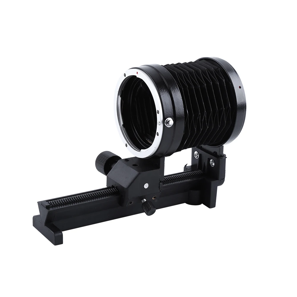 Aluminum Alloy Macro Extension Bellows Tube Lens Tripod Mount Extension