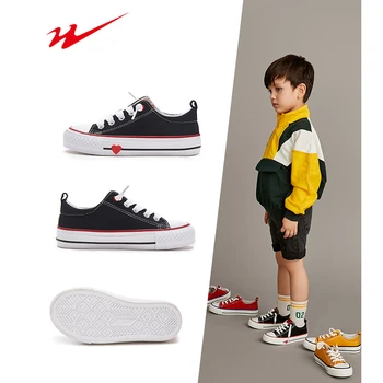 

Double Star Children's Canvas Shoes Boys Shoes Girls Korean All-match Skateboarding Shoes Cloth Shoes 2020 New Outdoor Sneakers