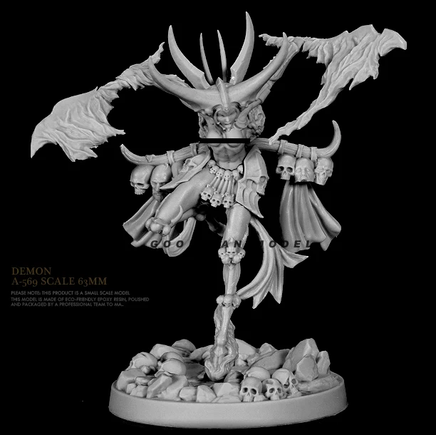 

63mm Resin model kits DIY figure self-assembled A-569