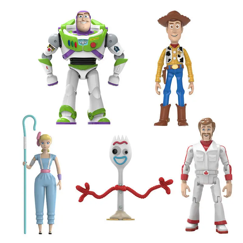 Disney Оригинальная история игрушек 4 игрушечная фигурка Базз Лайтер Шериф Вуди