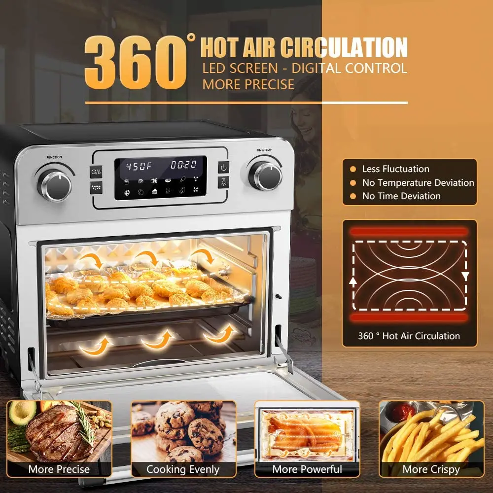aobosi air fryer toaster oven