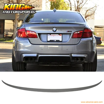 

Fit For 11-16 BMW F10 5 Series M5 Style Rear Trunk Spoiler ABS Painted Matte Black