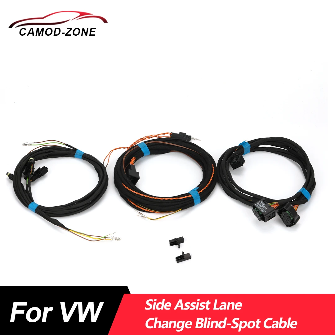 Lane Change Side Assist Wire Cable Harness Blind-Spot Detection for VW MQB Golf 7 MK7 Passat B8 Skoda Octavia | Автомобили и