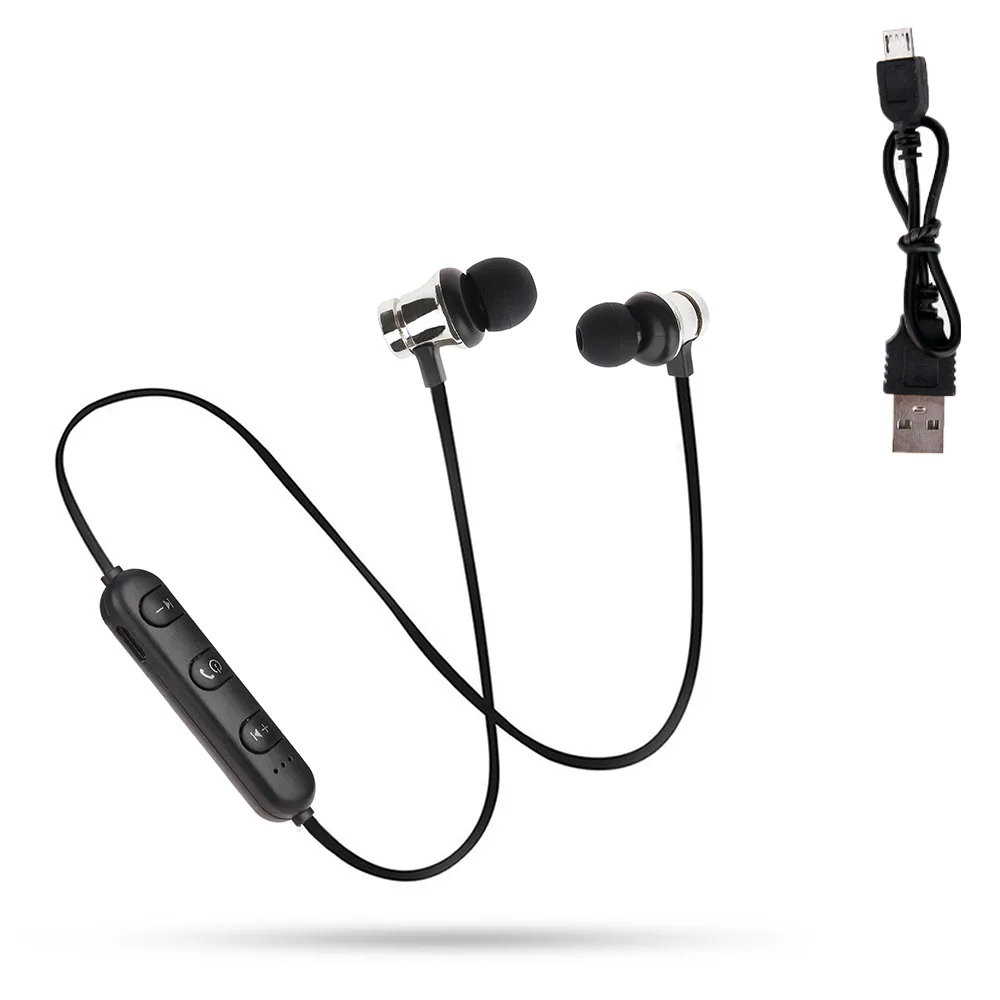 XT11 беспроводные Bluetooth наушники стерео спортивные наушники магнитные беспроводные наушники-вкладыши с микрофоном Hands-free для IPhone 7 samsung - Цвет: As the show