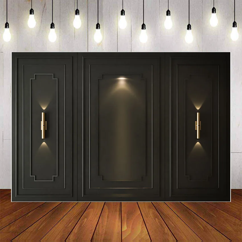 Mehofond Photography Background White Black Wall Room Interior Light Baby Portrait Wedding Photocall Backdrop Photo Studio