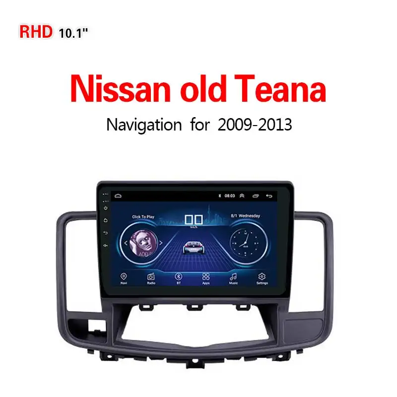 Lionet gps навигация для автомобиля Nissan старая модель Teana 2009-2013 10,1 дюймов RN1022Y - Размер экрана, дюймов: WIFI 1G16G