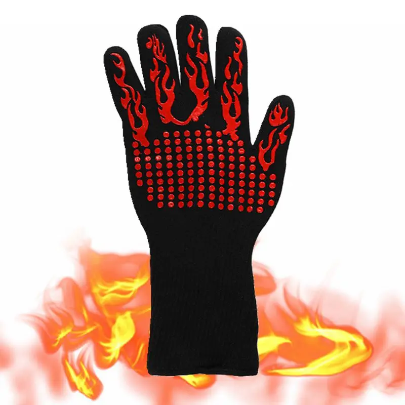 High-Temperature Resistant Fireproof BBQ Gloves