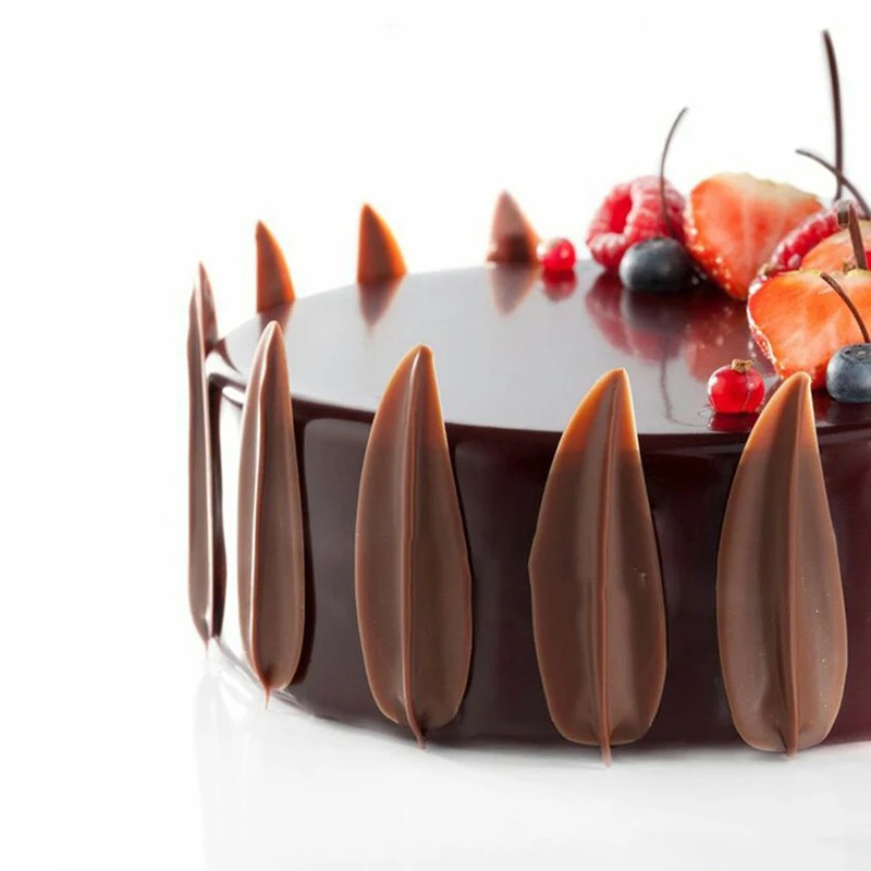 Arrow Fence Shape Silicone Sheet Mold Cake Decorating Tools Cupcake Insert Mold Chocolate Mould Decor Muffin Pan Baking Stencil6