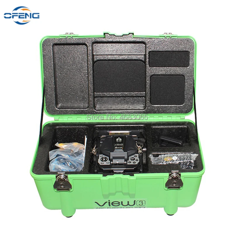 INNO View 3 Fusion Splicer V-groove плакированный волоконно-оптический Сплайсер