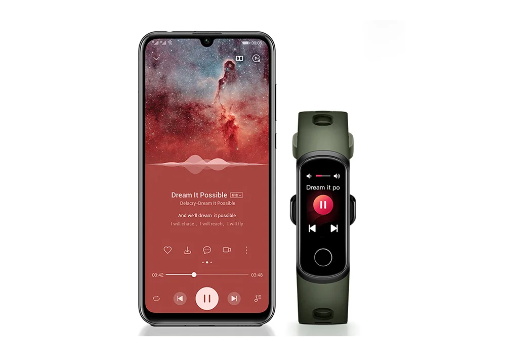 Браслет huawei Honor Band 5i, умный браслет, зарядка через usb, мониторинг крови и кислорода, спортивный фитнес-браслет, бегущий трекер