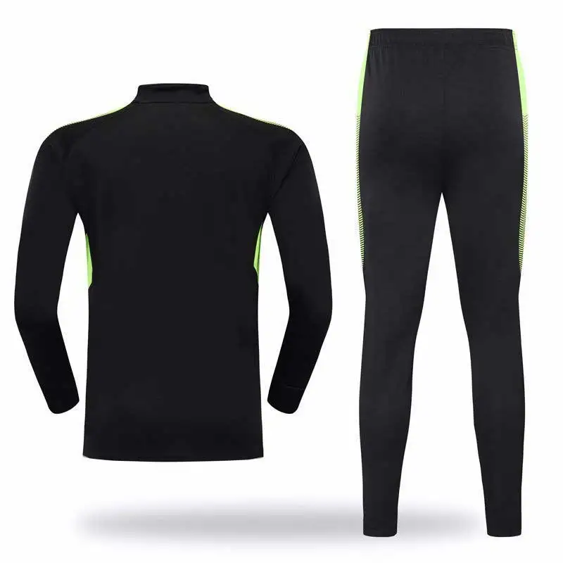 Men Running Sweatshirt+ Sweatpants Yoga GYM Fitness Compress Sets Quick Dry Workout Training Exercise Sport Shirts+ Pants 1905
