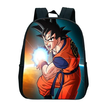 

Mini 12 Inch Dragon Ball Goku Backpack Children Bags Beautiful Pattern Backpack Children Kindergarten Daily Practice Backpack