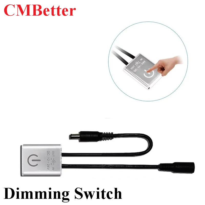 Регулятор яркости светодиодной ленты 12 В 24 3 А|touch on off|led touch switch 12vtouch 12v |
