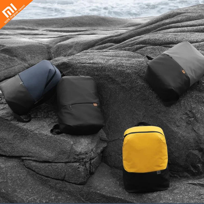 Новый Простой повседневный рюкзак Xiaomi студенческий дорожный для мужчин и женщин
