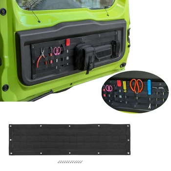 

Black Tailgate Storage Bag Case Cover Tool Organizer for Suzuki Jimny 2019 2020
