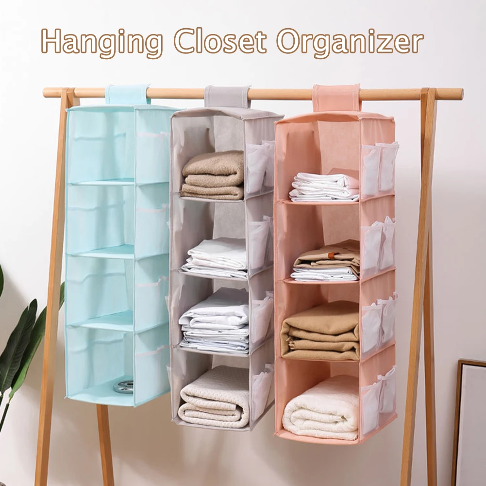 Organizer Armadio Pieghevole Salvaspazio Organizzatore Armadio XUBX Organizer Armadio da Appendere Portattuto da Appendere con 4 Scomparti Portatutto Armadio per Armadio Scaffale da Appendere Organizer Armadio Pieghevole Salvaspazio Organizzatore Armadio XUBX Organizer Armadio da Appendere Portattuto da Appendere con 4 Scomparti Portatutto Armadio per Armadio Scaffale da Appendere