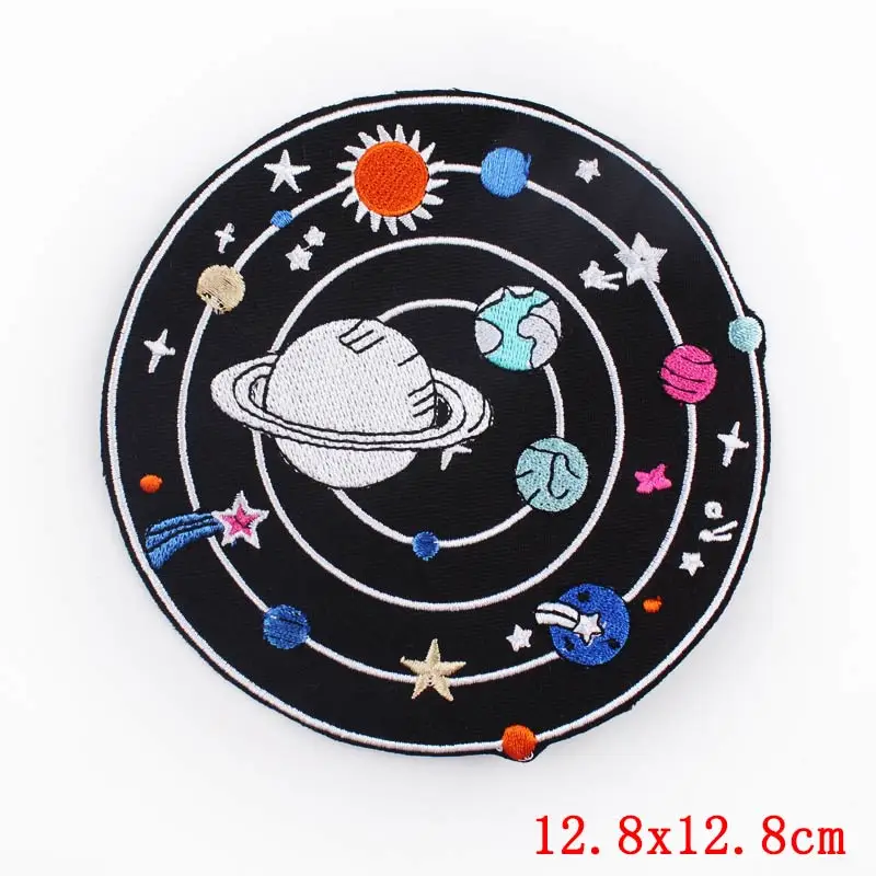 Iron On Patch Punk Patches For Clothing DIY Punk Clothing Stripes Ban  photography aliens Patch Embroidered