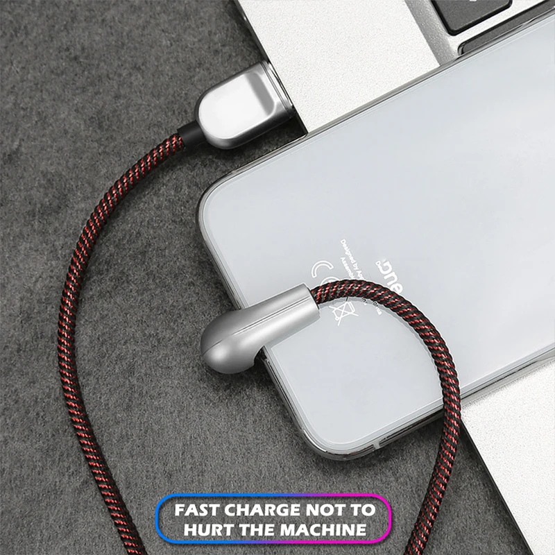 1 м 2 м 180 градусов 8Pin IOS 3A быстрое зарядное устройство USB кабель для IPhone 11 Pro Max X XR XS игровая Зарядка Синхронизация данных освещение кабель