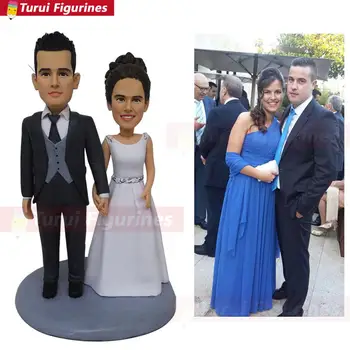 

make from your photo Personalized bobblehead doll sax man wedding gift wedding decoration polyresin Custom doll