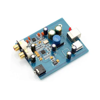 

HIFI ES9018K2M SA9023 USB DAC Decoder Board External Card Support 24Bit 92k for Audio Amplifier