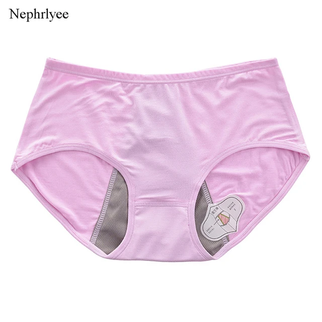 Physiological Period Leak Proof Menstrual Panties Sexy Breathable Soft  Underpants Women Underwear Breifs