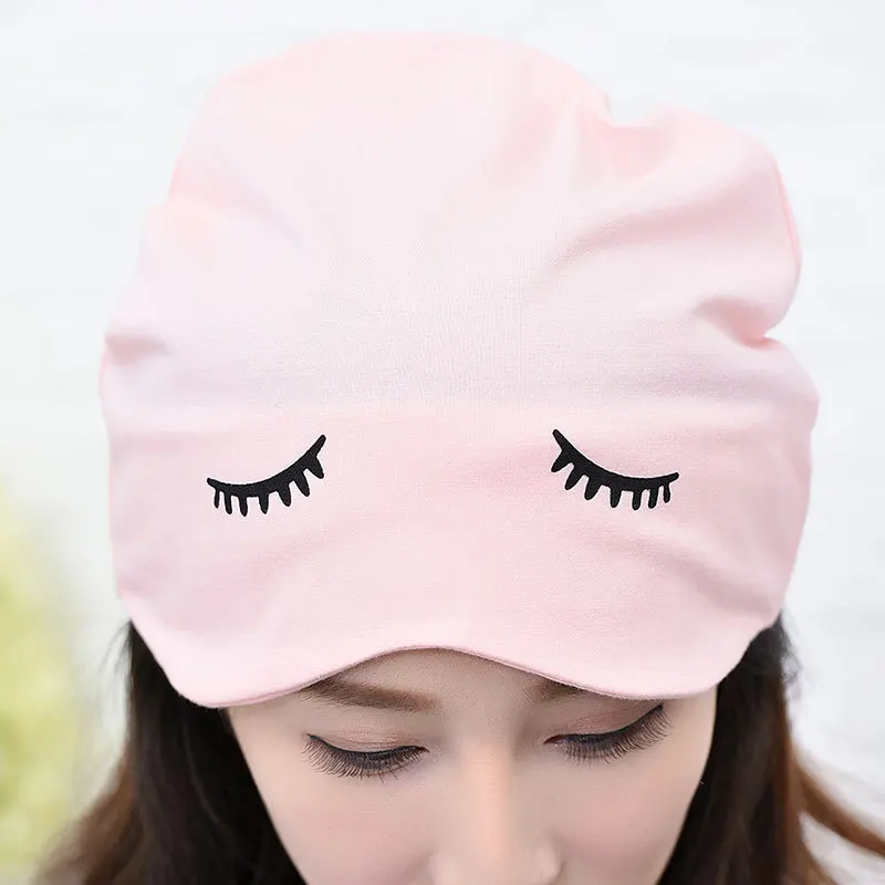 

Confinement Cap Summer Thin Section Maternal Time of Childbirth Maternal Side Hold-style yun fu mao chan fu mao Cartoon Time of