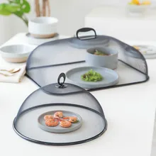 Европейская Пылезащитная Крышка для посуды, оставленная Крышка для еды, домашняя Крышка для еды, пылезащитная крышка для мухи, настольный навес LB916117