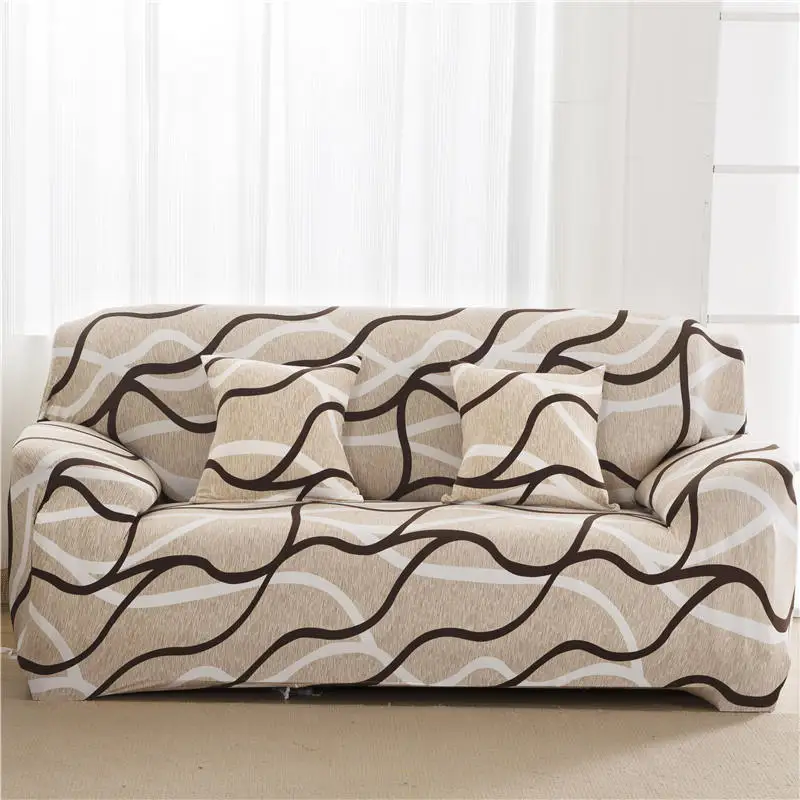 Эластичные чехлы для диванов для гостиной диван полотенце противоскользящие чехлы для диванов - Color: colour21