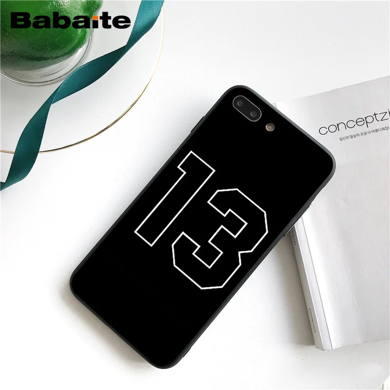 Babaite счастливое число и письмо чехол для телефона для iphone 11 Pro 11Pro Max 8 7 6 6S Plus 5 5S SE XR X XS MAX