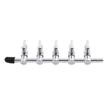 

New Aquaculture 5-Way Air Flow Control Lever Valve with Airline Tube Connector for Aquarium