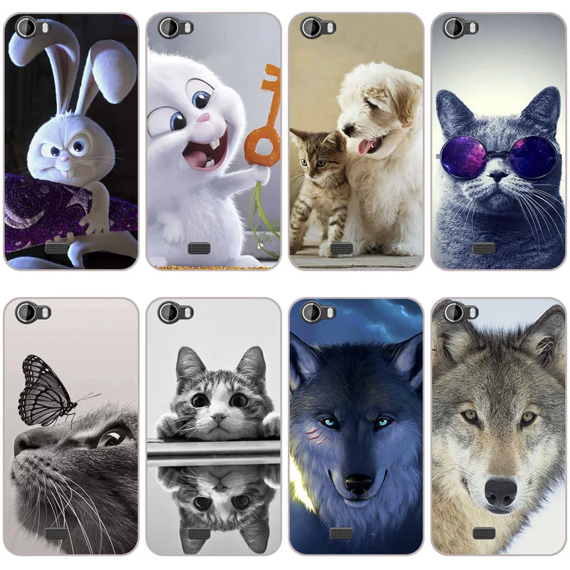 

Fundas Bags For Explay Rio (Rio Play) Hard Plastic Back Cover For Explay Rio Original Printed Cute Animal Flower Phone Case