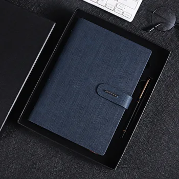 

Business office gift metal buckle loose-leaf notebook sub-learning meeting gift day notepad