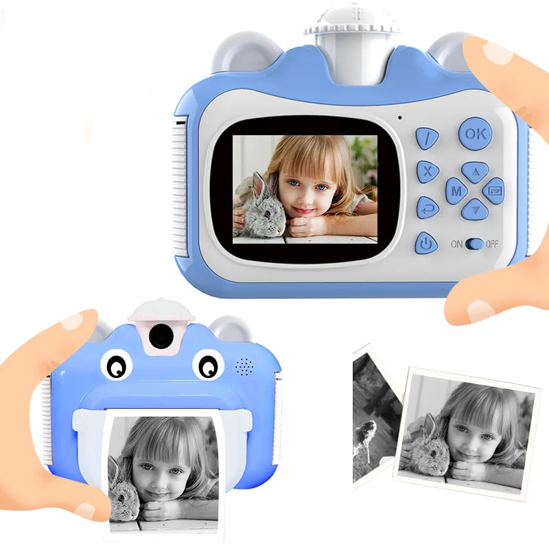  Pickwoo Kid Toy Мини цифровая камера для детей детский фотоаппарат детский с мгновенной печатью Детские игрушки Подарок на день рождения для…
