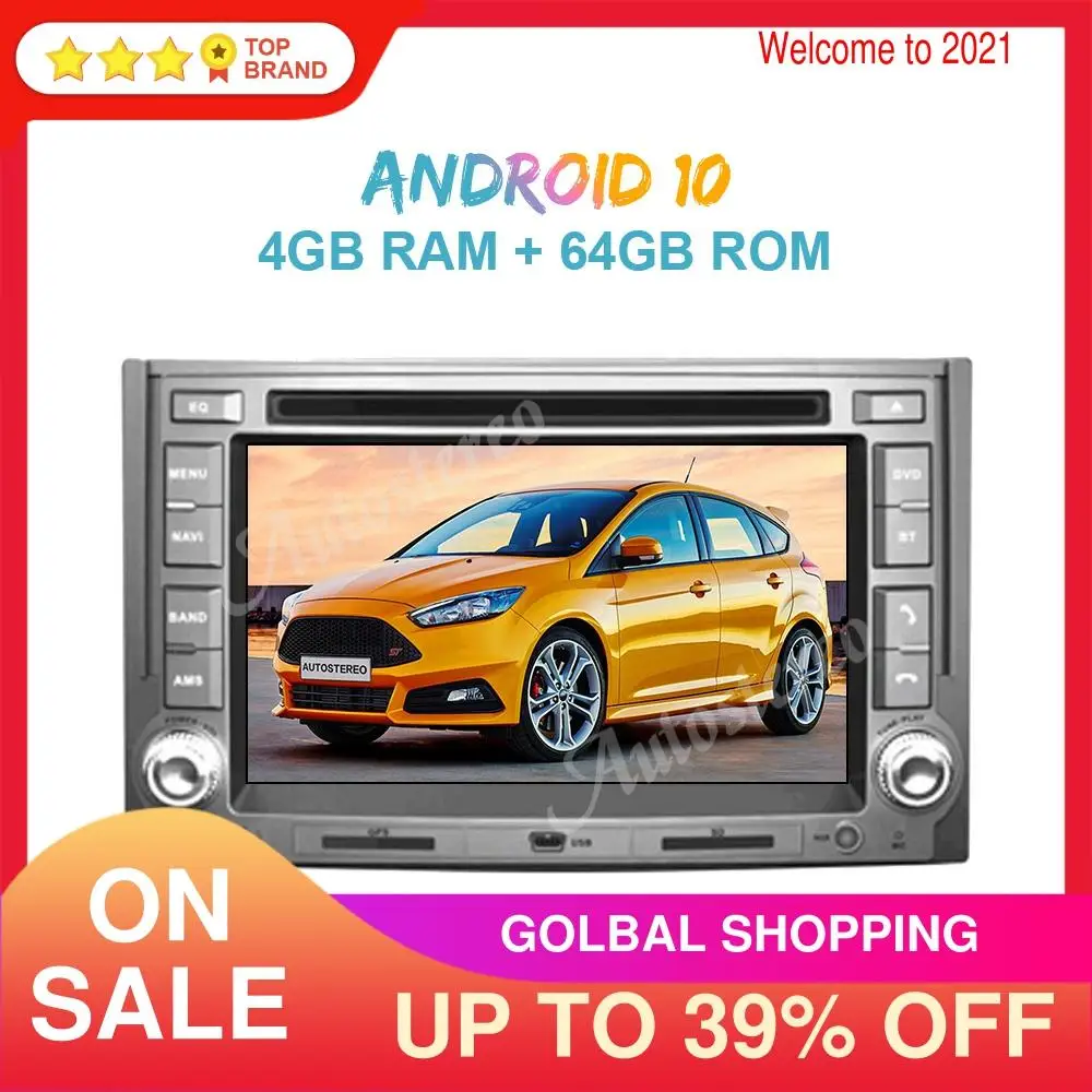 Автомобильный GPS навигатор для Hyundai H1 Grand Royale I800 2007 + 4 Гб 64 ГБ|Мультимедиаплеер