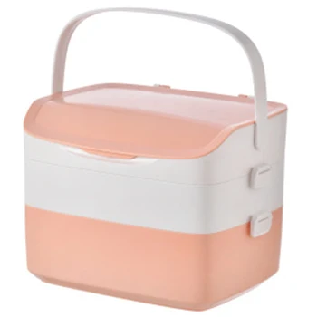 

First Aid Kit Box Medicine Box Plastic Container Emergency Kit Portable 3 Layer Large Capacity Storage Organizer