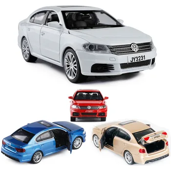 

1:32 Volkswagen LAVIDA Passat Alloy Car Die Cast Model Car Model Sound and Light Pull Back Kids BirthdayChristmas Gifts Toys