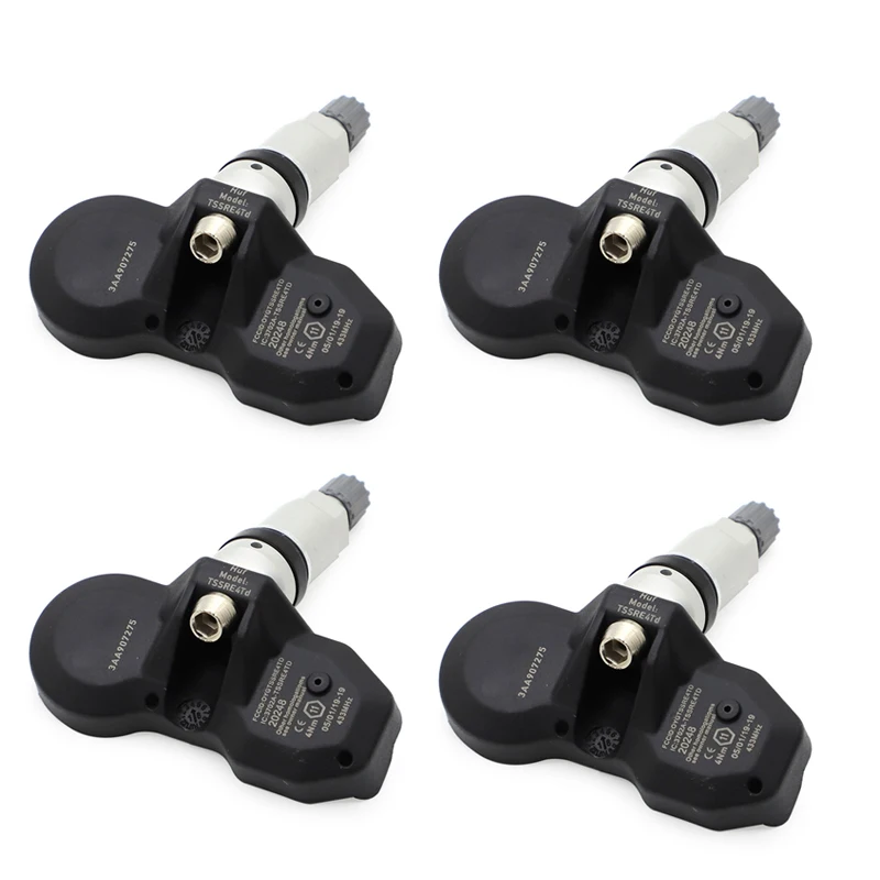 Датчик давления в шинах 3AA907275 для VW Tiguan CC TPMS 433 МГц 3AA907275B 3AA907275D 3AA907275F 4 шт. |