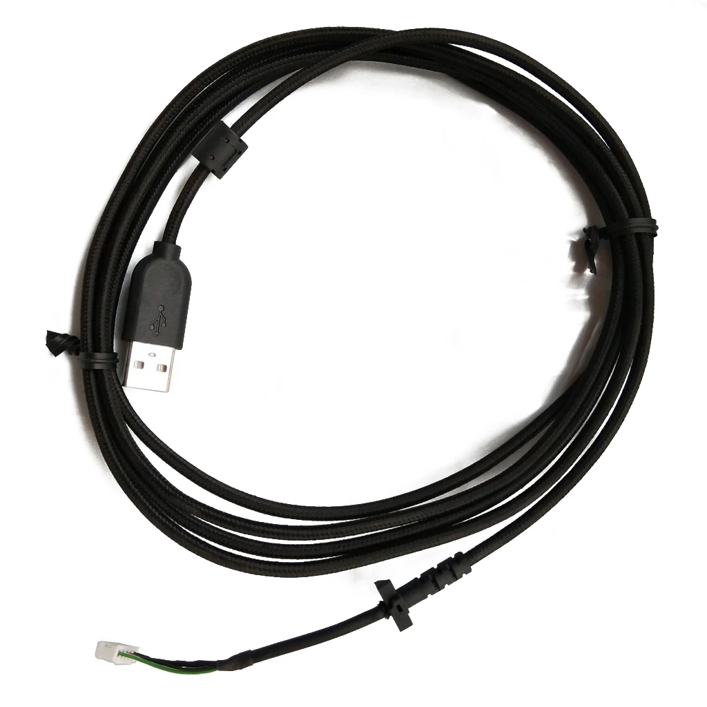 

Durable Nylon USB Soft Mouse Cable Line Replacement Wire For logitech G403 Mouse X6HA