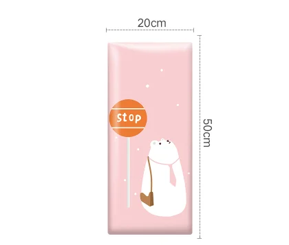Pink bear children soft bag kindergarten anti-collision 3d wall stickers tatami surrounding baby background foam wall stickers - Цвет: C