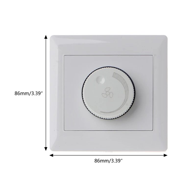 220v Adjustment Ceiling Fan Speed Control Switch Wall Button