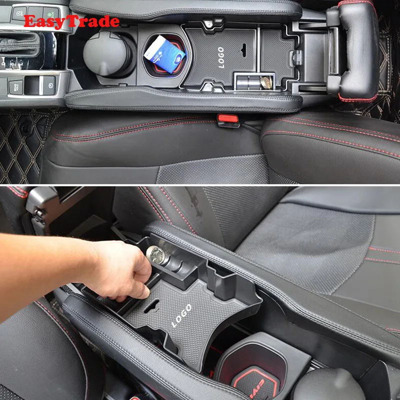 Автомобильный центральный подлокотник ящик для хранения для Honda Civic 10th держатель для мелочей коробка контейнер автомобильный Стайлинг