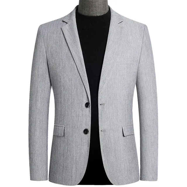 Blazer Homme Ete Blazer Homme Slim Élégant - Veste Costume Formel
