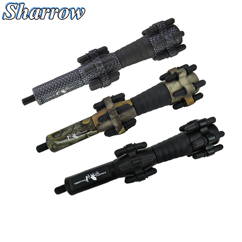 

Upgrade Version Archery Bow Stabilizer Detachable Reduce Vibration for Hunting Shooting Recurve/Compound Bow Training Slingshot