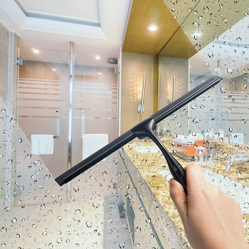 Stainless Steel Shower Wiper Glass Bath Wiper From Ideal For Car Mirror