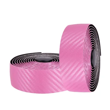 

Bike Carbon Fiber Handlebar Tape Bicycle Bar Wrap Non-slip Belt Strap Accessory