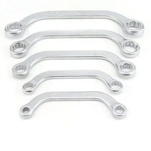 

5pcs S Type C Type Double Ended Ring Spanner Wrench Set