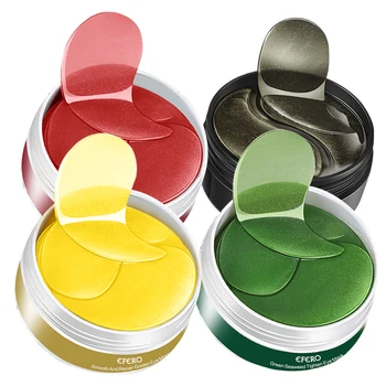 

60pcs Anti Wrinkle Eye Patches Mask Crystal Collagen Eye Masks Under the Eyes Sleep Mask Remove Dark Circles Hydrogel Patch Pads